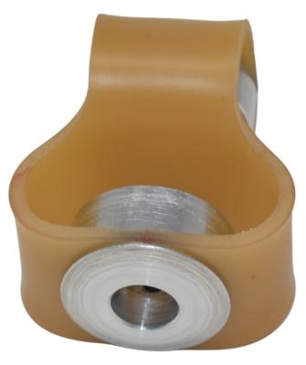 Kupplung aus Vulkollan fuer Inkrementalgeber Nr.20, 1 Seite fuer Schaft- D=10mm, 1 Seite fuer Schaft- D= 12mm